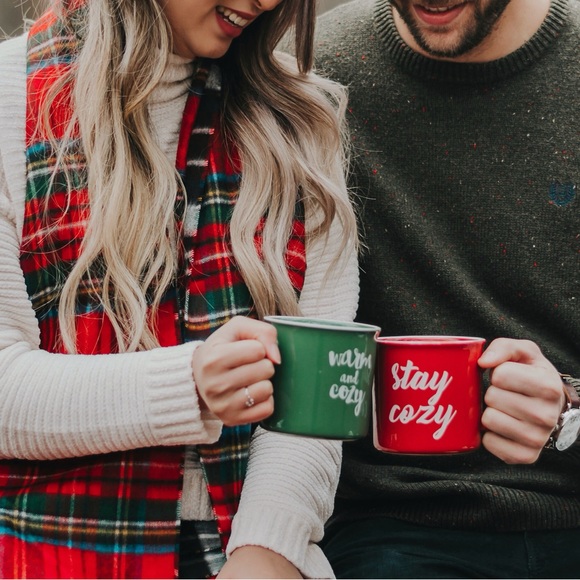 Multi Print Holiday Pattern Scarf - Picture 4 of 4